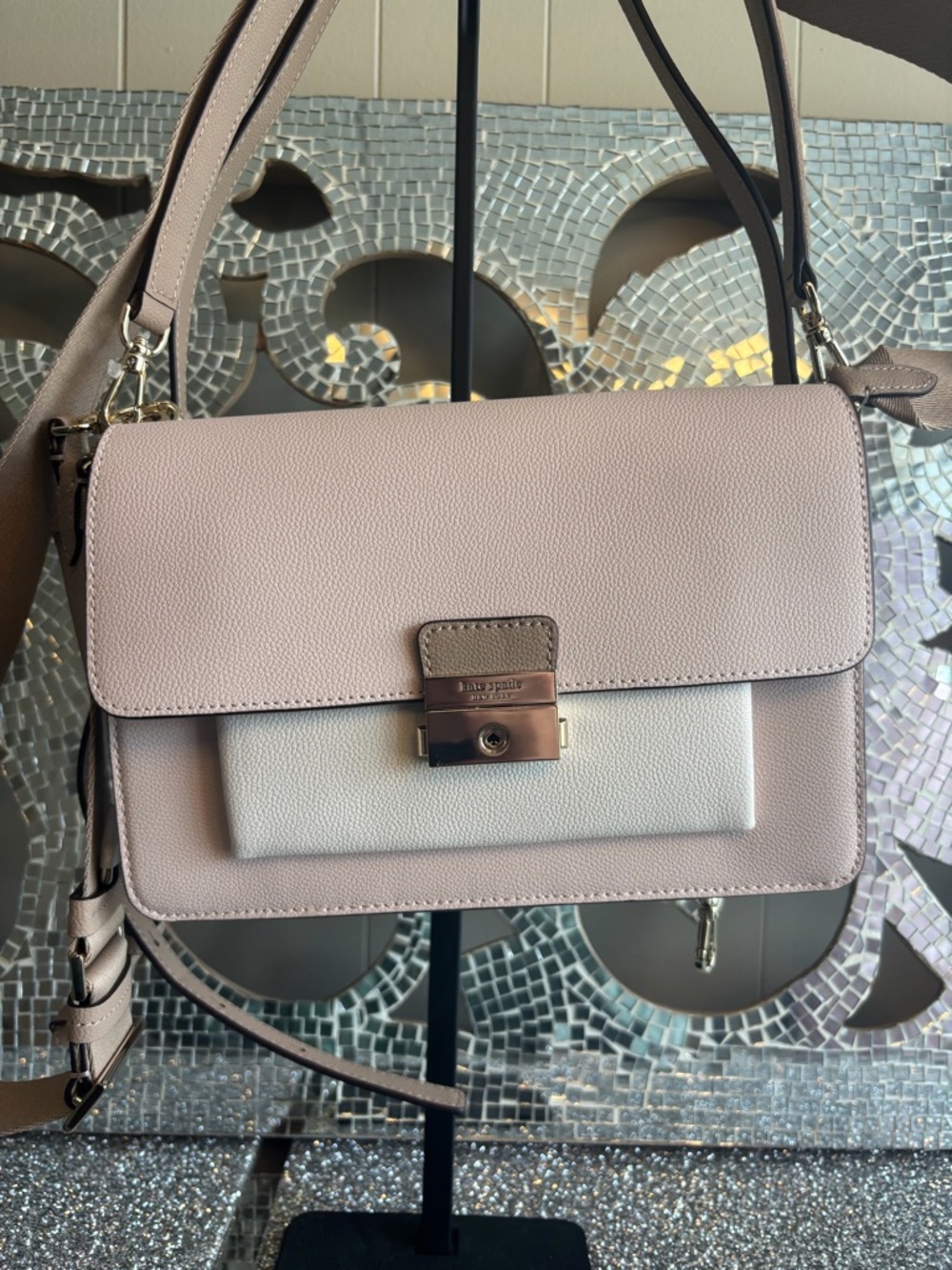 ⭐️Kate Spade blush pink leather satchel NWOT‎